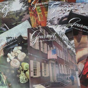 Lot of 12 Vintage 1979 Gourmet Magazines